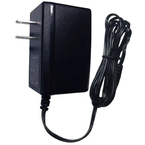 12V Replacement Adapter For Dental Pod Ultrasonic Retainer Cleaner SG-120150020AU with power supply cable, black