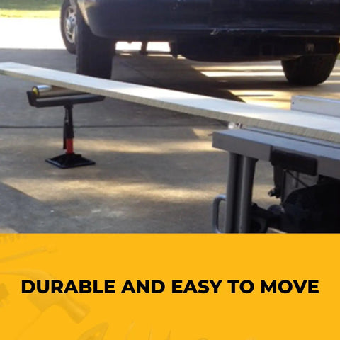 Heavy Duty Slick Rolling 12 Inch Wide Roller Top Platform For Long Workpieces Universal Fit For Third Hand Tool Stand System Tough As Nails Stainless Steel Build No Sweat Shop Floor Essential