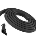 Dishwasher Door Gasket Seal Replacement For Whirlpool Maytag KitchenAid Kenmore Amana Fits W10300924 W11177741 black rubber coil
