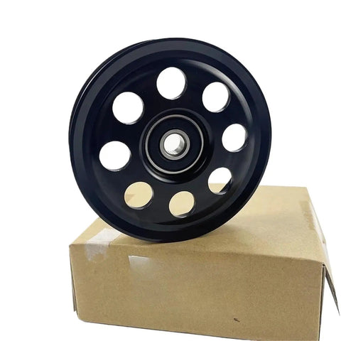 Serpentine Drive Belt Idler Pulley 23770aa060 For Subaru Outback 25 And Xv 20 Fits Models From 2010 To 2018 displayed on a box.