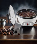 Electric Home Coffee Roaster For Beans And Nuts 110V Kitchen Roaster with timer and temperature controls, roasting coffee beans