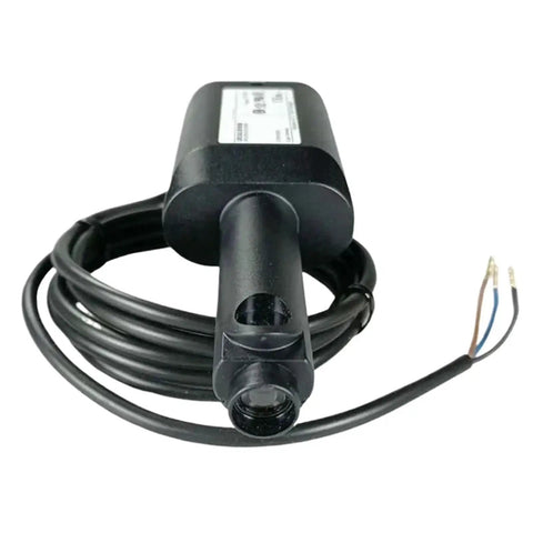 Heavy Duty Brown Flame Detector QRI2B2B180B1 QRI2A2 with black casing and wire, designed for fire detection in industrial settings.