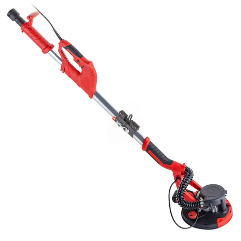 Drywall Sander Workhorse 750W With 800 To 1750 RPM Variable Speed Foldable Sheetrock Design Telescoping Handle