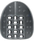 Ergo Plus Armrest Kit For All Day Comfort And Support On Long Rides, top view showing 124mm contact surface and ventilation holes.