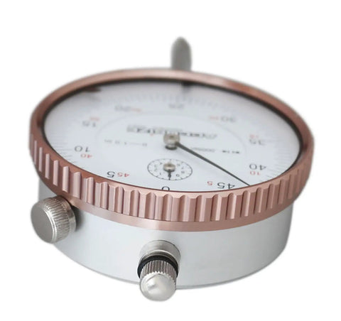 0 To 1 Inch Dial Indicator With 0.0005 Inch Resolution, AGD 2 Style Precision, Lug Back Mount With One Quarter Inch Hole, Quick Zero Bezel Clamp, Model P900 S099 For Precise Machining And Inspection
