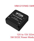 Rock Solid DCDC Switching Power Supply Module With Easy Hook Up Isolated Design At Five Watts 15 Volts 333 Milliamps built for EV charging projects. 5W power module.
