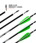 20 Inch Carbon Crossbow Bolts With 4 Inch Vanes Pack Of 12 Pro Grade Precision for hunting and target practice, showing bolt tips