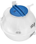 Engine Coolant Reservoir Tank 1K0121407A Replacement For VW Jetta Passat Beetle Golf Rabbit with blue cap, OE standard