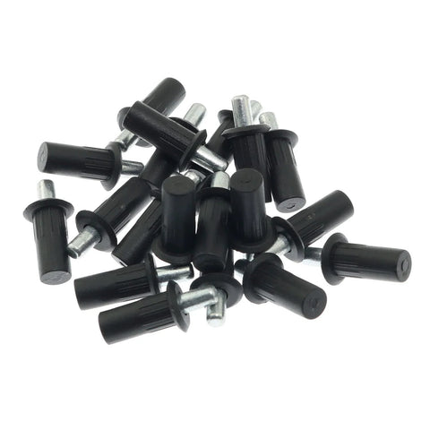 Cabinet Door Damper Replacement Pins Set For Furniture Fittings, 20 Pieces, easy concealed installation, durable plastic pile