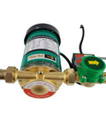 Automatic Water Pressure Booster Pump For Home Use 90W 115V 316GPH Flow Switch Brass Inlets Energy Saving Design