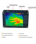 Portable Infrared Thermal Imager With 24 By 32 Pixel MLX90640 Sensor Non Contact Temperature Tester High Accuracy Camera built-in display showing thermal readings