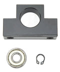 EF12 Ball Screw Support With Bearing For CNC Router And Lathe, heavy-duty steel mount block with bearing visible