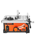 Rock Solid Portable Jobsite Table Saw Packing A Boss 15 Amp Motor And A Lightning Fast 4500 RPM Spin Cuts hardwood with precision blade