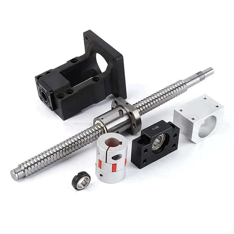 Massive 20mm Ballscrew Kit SFU2010 With Single Nut And Coupler For Nema 23 Motors Plus Extra Bearing Blocks DSG20h For Smooth CNC Builds, ballscrew kit