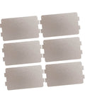 Six Pack Microwave Heat Insulation Pads Mica Sheet Covers For Waveguide Crisper Liners For Microwaves Easy To Cut And Install