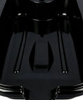 Heavy Duty Oil Drain Pan With Giant Capacity And Leak Proof Design For Super Smooth Auto Repairs And Parts Cleaning close-up view of interior detail.
