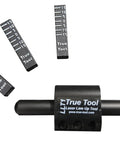 Heavy Duty Laser Alignment Tool For Belt Pulley Sprocket And Sheave Drives Shop Ready Hvac Setup with measurement blocks.
