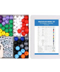 240 Piece Organic Chemistry Molecular Model Kit For Students And Teachers With 86 Atoms 153 Bonds And 1 Short Link Remover Tool