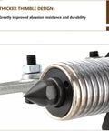 Close-up of 30T Hydraulic Gear Puller Kit With 2-Jaw And 3-Jaw Separator Tools showcasing thicker thimble design.