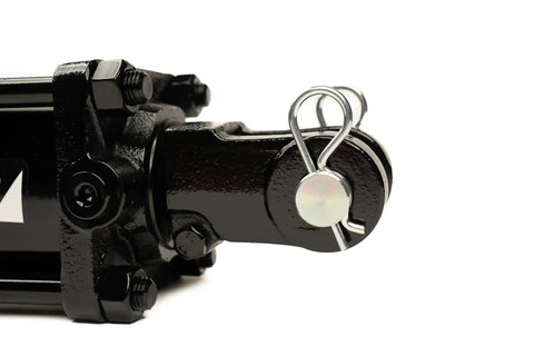 Top Shelf Tie Rod Hydraulic Cylinder 3000 Psi Double Acting 4 Inch Bore 4 Inch Stroke With 1 And Half Inch Rod And Sae Ports Built Like A Tank For Daily Grinds And Rock Solid Performance