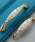 Upgrade Your Cabinets Fast With Antique Ceramic Handles And Drawer Knobs For Wardrobe Doors And Furniture Hardware Durable Solid Zinc Alloy With Multi Layer Electroplating For A Dope Vintage Makeover visible