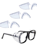 Three Six Ten Pack Eye Glasses Side Shields Slip On TPU Guards For Safety Glasses Fits Small To Medium Frames Provides Wind Debris Protection