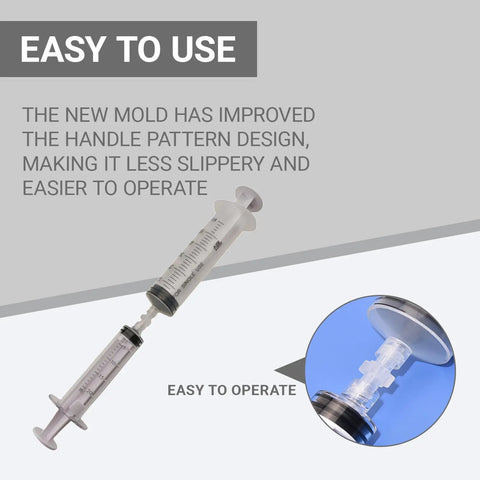 Individually Wrapped Luer Lock Fittings 100 Pack With Anti Slip Grip Syringe Connectors And Caps For Lab And Industrial Use Female To Female Couplers Heavy Duty Pro Grade J560M PP, syringe connector close-up