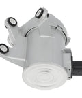 Slick And Heavy Duty Electric Water Pump Swap Out A2742000107 For Mercedes Benz C250 C300 E200 E250 Slk300 2013 To 2019, silver construction.