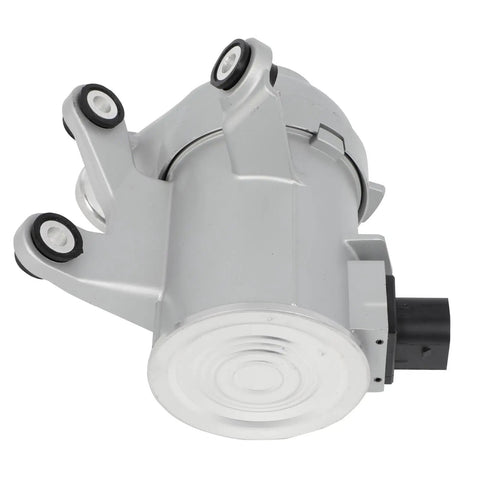 Slick And Heavy Duty Electric Water Pump Swap Out A2742000107 For Mercedes Benz C250 C300 E200 E250 Slk300 2013 To 2019, silver construction.