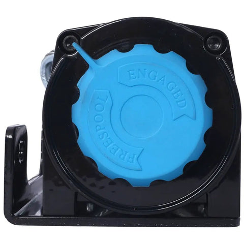 Rock Hard 3500 Lbs Winch For ATVs And UTVs With Wireless Remote And Steel Cable, waterproof control switch features.