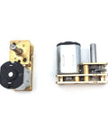 Solid Build N20 DC Miniature Gear Reducer Motor Delivering Quick Spin Adjustment From Twenty To Two Thousand RPM With Kickass Torque Output For Robot Kits Or Car Mods, showcasing compact metal design.