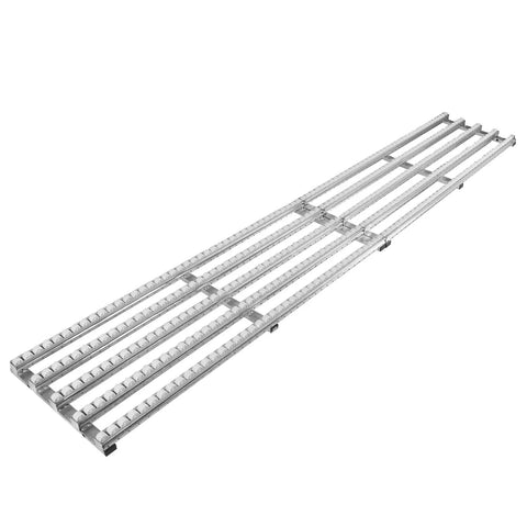 Portable Gravity Conveyor Belt For Unloading Boxes And Crates No Electric Manual Power Efficient Logistics Conveyor For Supermarkets Shops Auto Parts And Warehouses Seamless And Easy Load Handling, 3m x 0.5m, 5 lanes