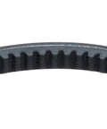 Heavy-Duty V-Belt 17 32 Wide 31.9 Inch Long EPDM With Radial Cog Design showing ribbed texture