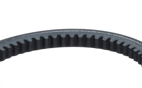 Heavy-Duty V-Belt 17 32 Wide 31.9 Inch Long EPDM With Radial Cog Design showing ribbed texture