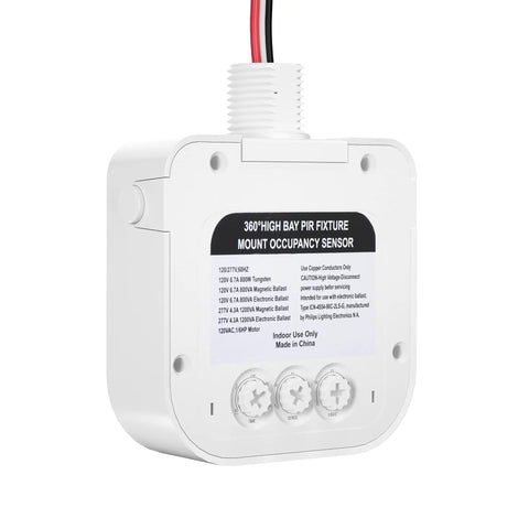 360 Degree Ceiling Occupancy Sensor For High Bay Lighting No Brainer Upgrade Passive Infrared Motion Sensor Hard Wired