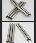 Heavy Duty Built To Last Stainless Steel Conveyor Roller 1 Inch Diameter 550mm Long Unpowered Replacement Slide Roller for Commercial Use Smooth Metal Roller With High Load Bearing And Wear Resistance