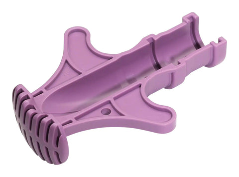 Purple Drip Irrigation Barbed Fitting Insertion Tool For One Half Inch Tubing, Easy Full Insertion And Secure Locking