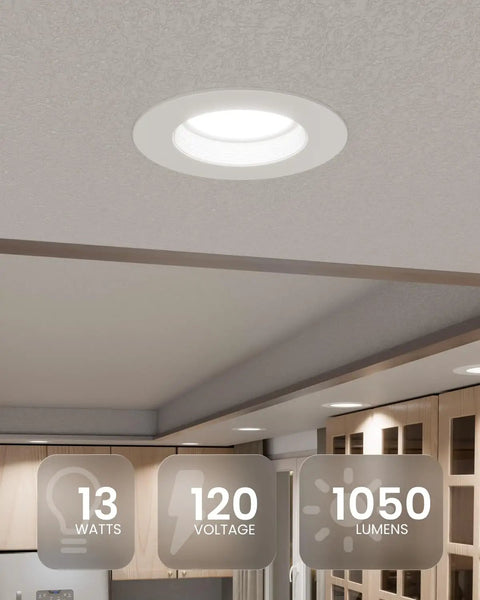 2 Pack 6 Inch Retrofit Led Recessed Ceiling Lights With 5Cct Switchable Warm To Cool White Dimmable Control No Sweat Drop In Install For A Quick Room Glow Up And Top Shelf Lighting Vibes