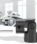 45 Steel Universal Joint Shaft Motor Connector, 360 Degree Rotatable Pin And Block Joint, 0.5 x 0.9 x 2 Inch, heavy duty coupling.