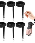 Winter Ski Gloves With Elastic Wrist Straps And Safety Straps For Snowboarding And Mountaineering Includes Keychains Durable Outdoor Gear For Men Built For Tough Conditions