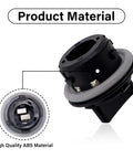 Close-up of Two Pack 92166-3K000 Front Turn Signal Socket Holder Kit, high-quality ABS material, for Kia/Hyundai vehicles.