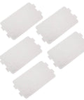 Five Piece Microwave Oven Mica Plate Set With Waveguide Covers Mica Sheets Heat Insulation Board Replacement on white background