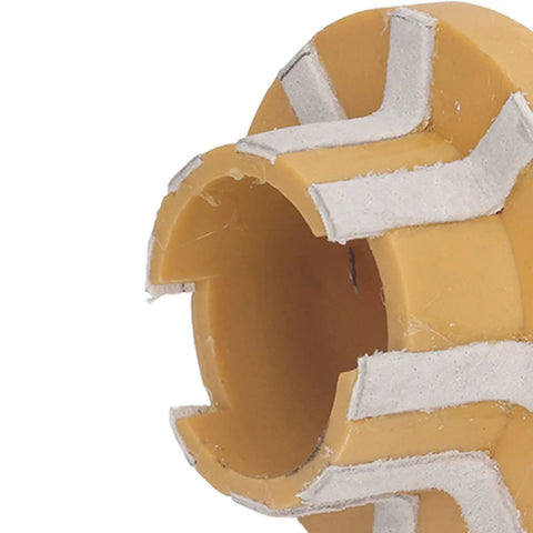 Close-up of heavy duty CNC router spindle cleaning rod end showing strong adsorption brush and durable ABS housing