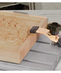 Flexible T-Slot Hold Down Clamps For CNC Router, Adjustable Rotating Pivot And Height securing wooden piece for engraving project