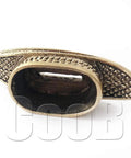 Bronze Guard Bolster For Custom Knife Making Hand Cast Pommel Guard For Hunting Knife Builds Solid Metal DIY Knife Accessory