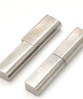 Premium Detachable Stainless Steel 304 Hinge For Distribution Box And Industrial Machinery Cabinet Doors, close-up view of hinges.