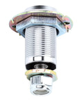 Tubular Cam Lock Zinc Alloy Round Door Keyed Replacement for File Cabinets and Small Enclosures, side view