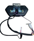 Back view of Must Have Ebike Display For 48V 60V 72V Universal LED Screen Meter, wiring and mounting components visible.