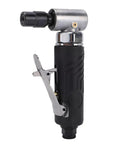 Heavy Duty 90 Degree Air Die Grinder 12000 RPM Rear Exhaust Compact Pneumatic Polisher for detailed auto polishing.
