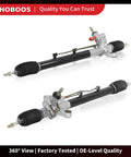 Hydraulic Power Steering Rack And Pinion Assembly For Honda Accord 2003 To 2007 2.4L And Acura TL 2004 To 2008 V6 3.2L 3.5L New Unit